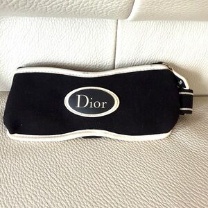 Dior Black and White Glasses Case